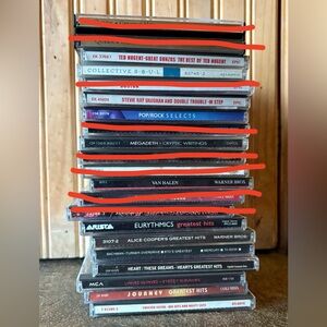 Multiple Classic Rock CDs